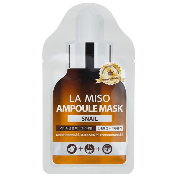 La Miso ампульная маска со слизью улитки