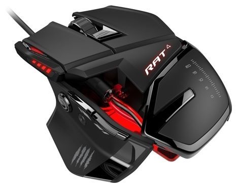 Mad Catz the authentic R.A.T.4 Black USB