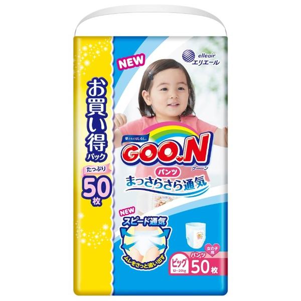 Goo.N трусики для девочек Ultra XL (12-20 кг) 50 шт.
