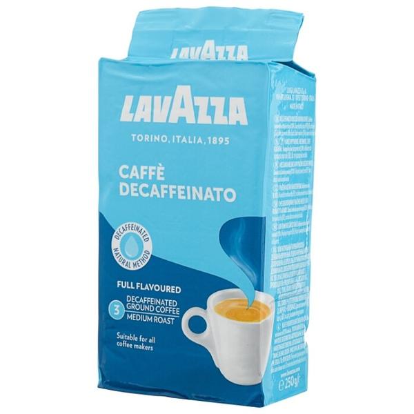 Кофе молотый Lavazza Caffe Decaffeinato вакуумная упаковка