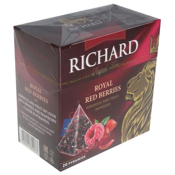 Чай красный Richard Royal red berries в пирамидках