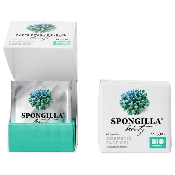 Spongilla beauty маска-гель Бадяга с маслом расторопши