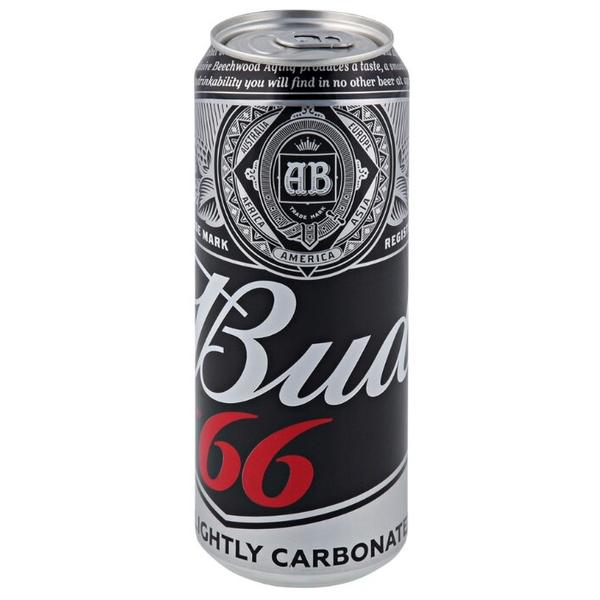 Пиво светлое Bud 66 0.45 л