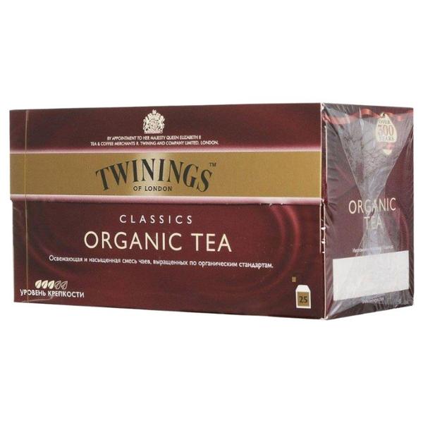 Чай черный Twinings Organic tea в пакетиках