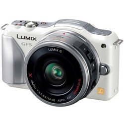 Panasonic Lumix DMC-GF5XEE Kit (white 12.1Mpix LUMIX GX VARIO PZ 14-42 3 1080i SDHC TouLCD Li-Ion)