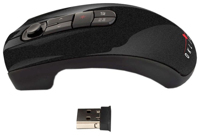 Oklick 805 M Wireless Laser Mouse & Presenter Black USB