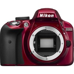 Nikon D3300 Kit (red 24.2Mpix 18-55VR II 3 1080p SD, Набор с объективом)
