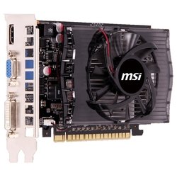 MSI GeForce GT 730 700Mhz PCI-E 2.0 2048Mb 1800Mhz 128 bit DVI HDMI HDCP
