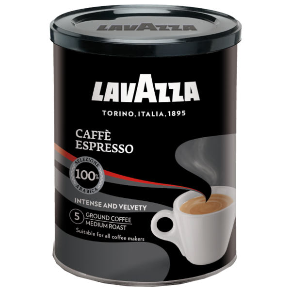 Кофе молотый Lavazza Caffe Espresso жестяная банка