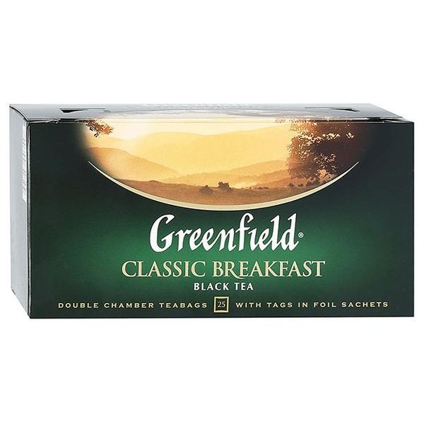 Чай черный Greenfield Classic Breakfast в пакетиках