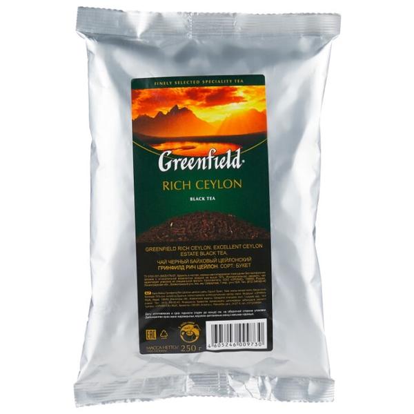 Чай черный Greenfield Rich Ceylon