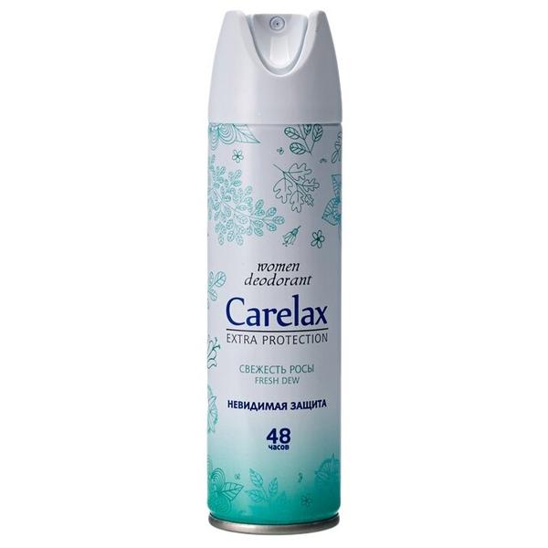 Carelax дезодорант-антиперспирант, спрей, Extra Protection Свежесть росы