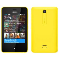 Nokia Asha 501 Dual Sim (желтый)