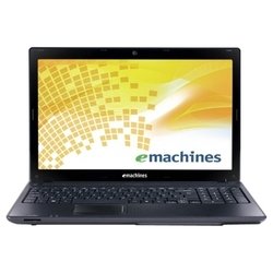 eMachines E529-P462G25Mikk (Celeron P4600 2000 Mhz/15.6"/1366x768/2048Mb/250Gb/DVD-RW/Wi-Fi/Linux)