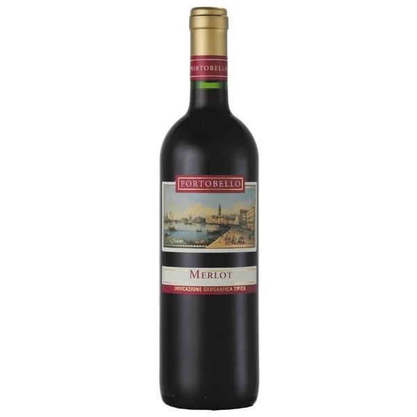 Вино Vinispa, Portobello Merlot Trevenezie IGT, 2017, 0.75 л