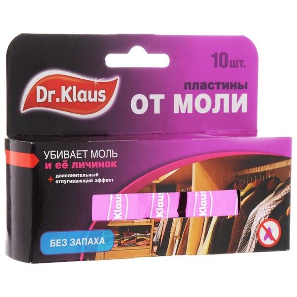 Пластина DR. KLAUS от моли без запаха