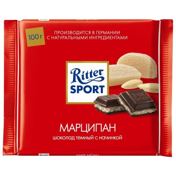 Шоколад Ritter Sport "Марципан" темный