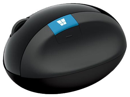 Microsoft Sculpt Ergonomic Mouse L6V-00005 Black USB