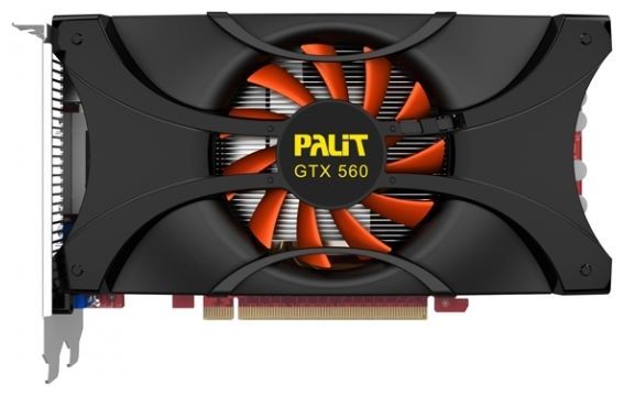 Palit GeForce GTX 560 900Mhz PCI-E 2.0 1024Mb 4200Mhz 256 bit DVI HDMI HDCP