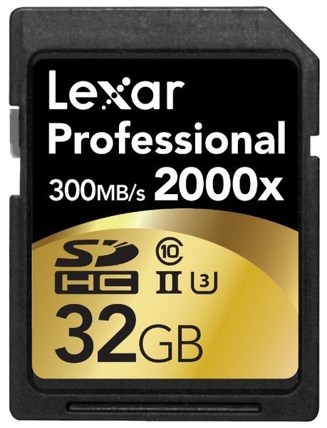 Lexar Professional 2000x SDHC UHS-II + SD UHS-II reader