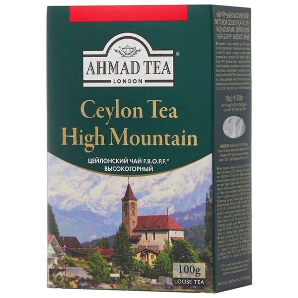 Чай черный Ahmad tea Ceylon tea F.B.O.P.F. high mountain