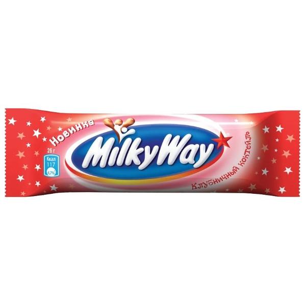 Батончик Milky Way Клубничный коктейль, 26 г