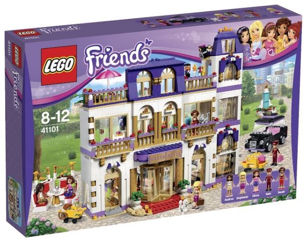 LEGO Friends 41101 Гранд-отель в Хартлейк Сити