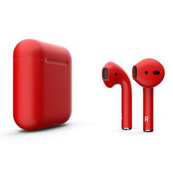 Apple AirPods Color (матовый красный)