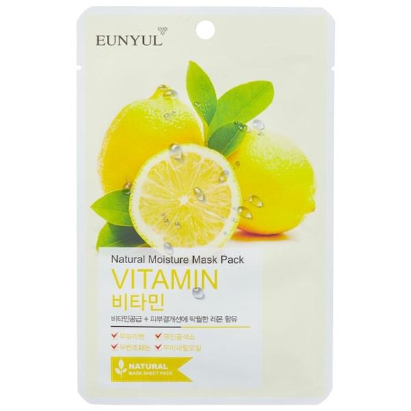 Eunyul тканевая маска Natural Moisture Mask Pack с витаминами