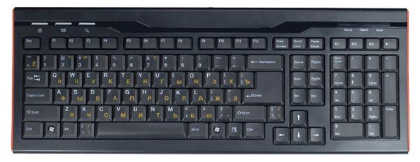 Oklick 420 M Multimedia Keyboard Black USB