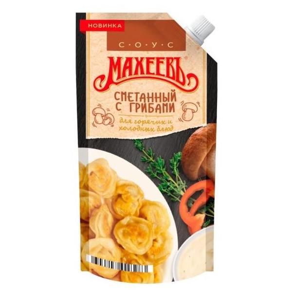 Майонезный соус Махеевъ Сметанный с грибами 50.5%