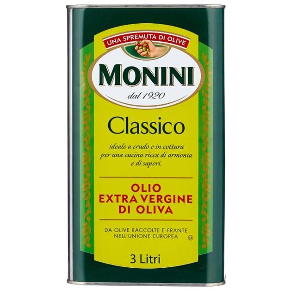 Monini Масло оливковое Classico, жестяная банка