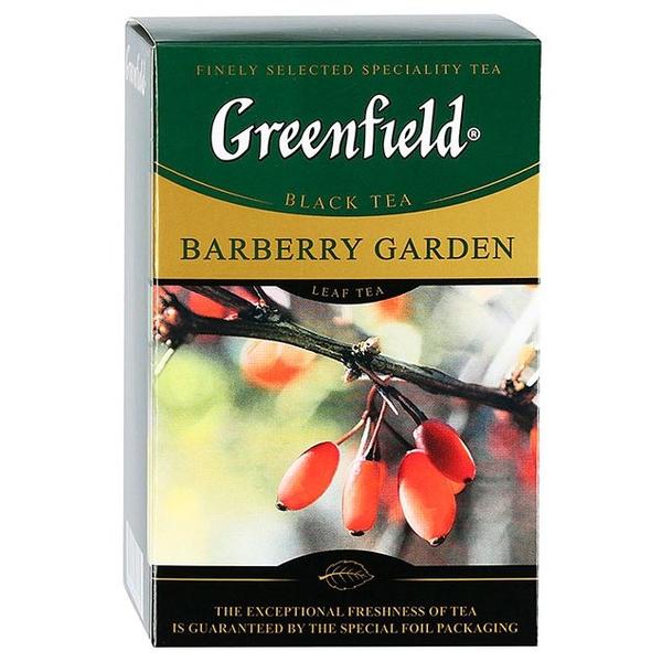 Чай черный Greenfield Barberry Garden