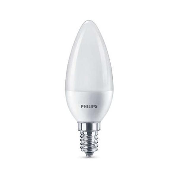 Лампа светодиодная Philips Essential LED 2700К, E14, B38, 6.5Вт