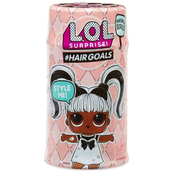 Кукла-сюрприз MGA Entertainment в капсуле LOL Surprise 5 Hairgoals 2+1 в подарок