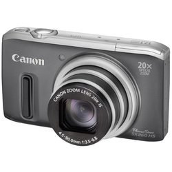 Canon PowerShot SX260 HS (grey 12.1Mpix Zoom20x 3 1080 SDHC GPS NB-6L)