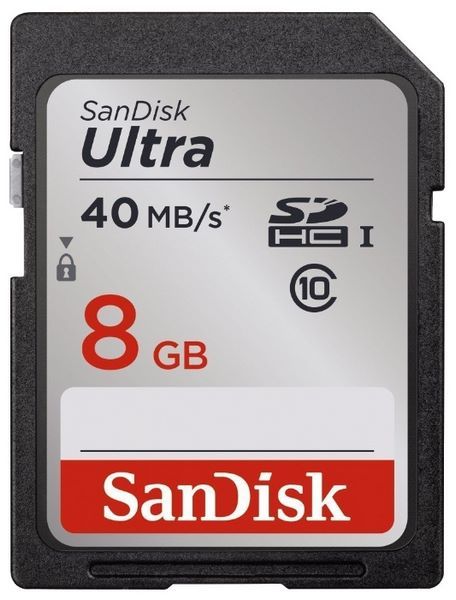 Sandisk Ultra SDHC Class 10 UHS-I 40MB/s
