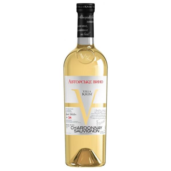 Вино Villa Krim, Author's Collection Chardonnay-Sauvignon, 0.75 л