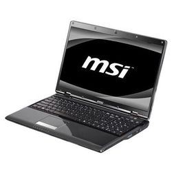 MSI CX605 (Pentium Dual-Core T4500 2300 Mhz/15.6"/1366x768/3072Mb/320Gb/DVD-RW/Wi-Fi/Win 7 HB)