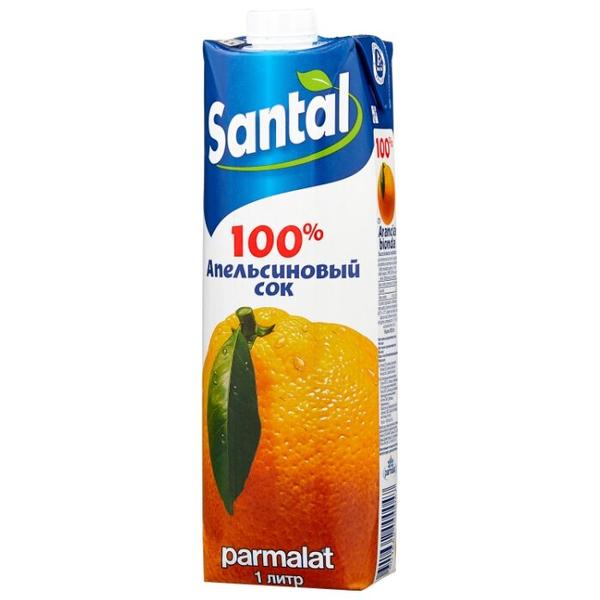 Сок Santal Апельсин, с крышкой, без сахара