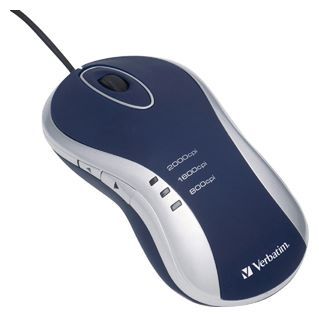 Verbatim Laser Desktop Mouse Black-Silver USB