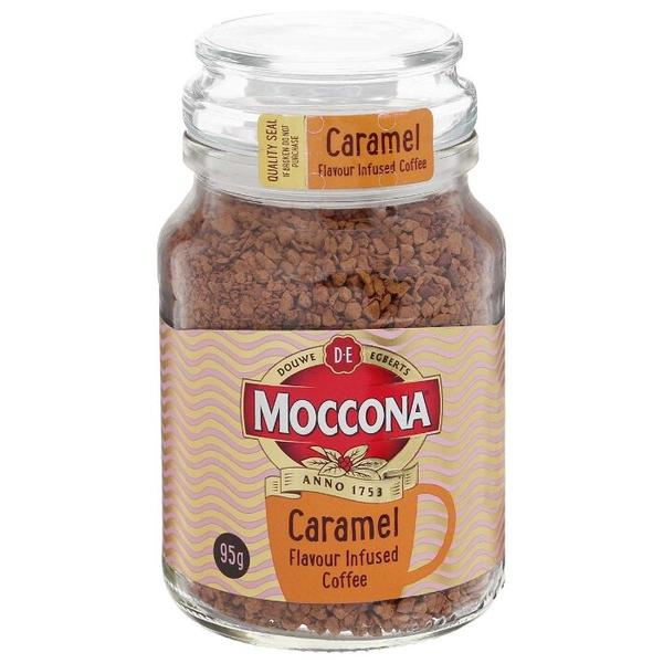 Кофе растворимый Moccona Caramel сублимированный с ароматом карамели
