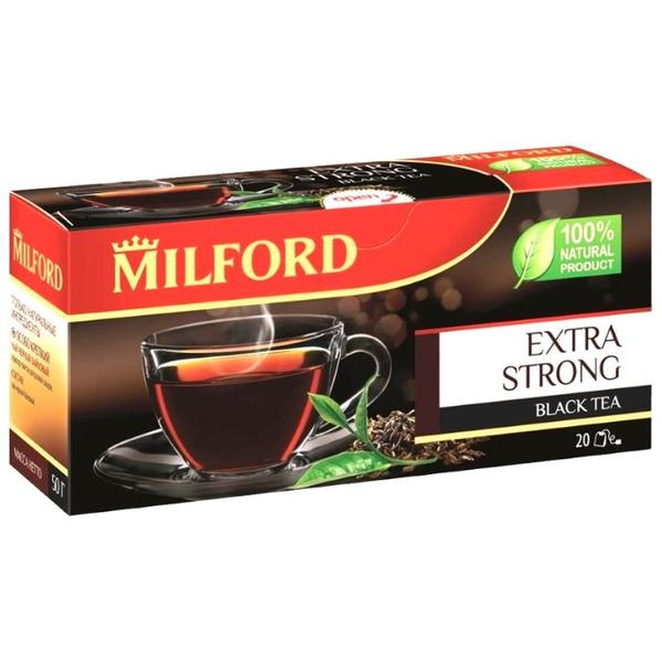 Чай черный Milford Extra strong в пакетиках