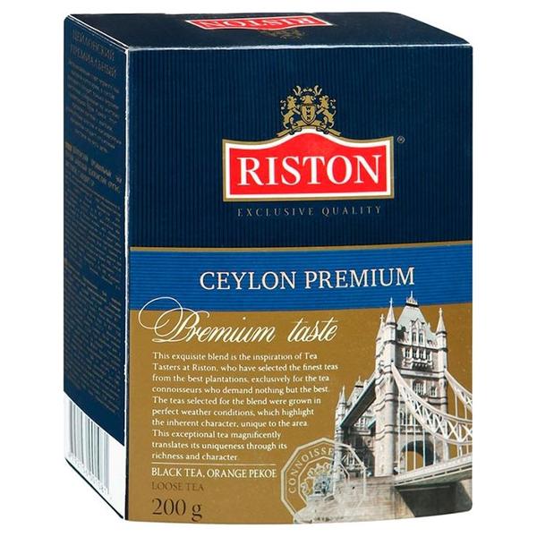 Чай черный Riston Ceylon premium
