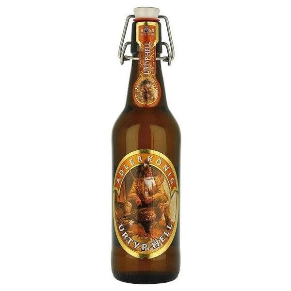 Пиво Der Hirschbrau, Adlerkoenig Urtyp Hell, 0.5 л