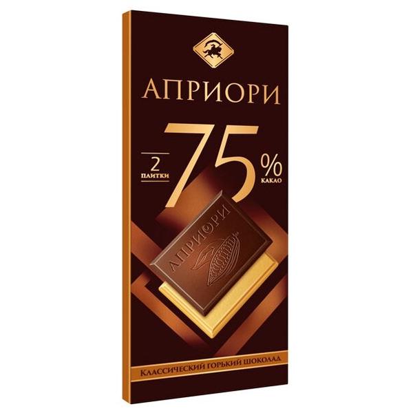 Шоколад Априори горький 75% какао