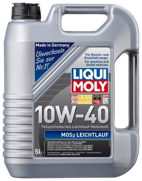 LIQUI MOLY MoS2 Leichtlauf 10W-40 5 л