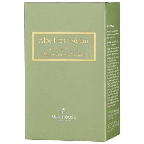 The Skin House Aloe Fresh Serum Увлажняющая и успокаивающая сыворотка для лица с экстрактом алоэ
