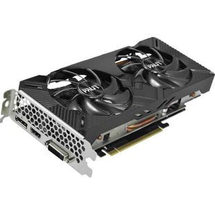 Palit GeForce RTX 2060 1365MHz PCI-E 3.0 6144MB 14000MHz 192 bit HDMI HDCP DUAL OC (PA-RTX2060 DUAL OC 6G) RTL