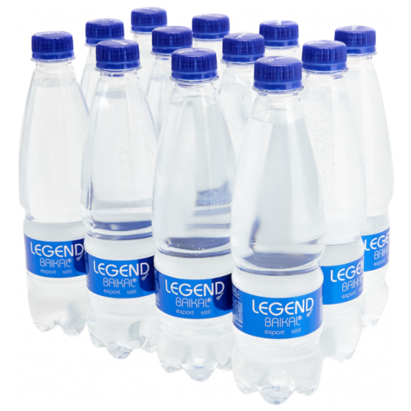Вода питьевая Legend of Baikal глубинная негазированная, пластик